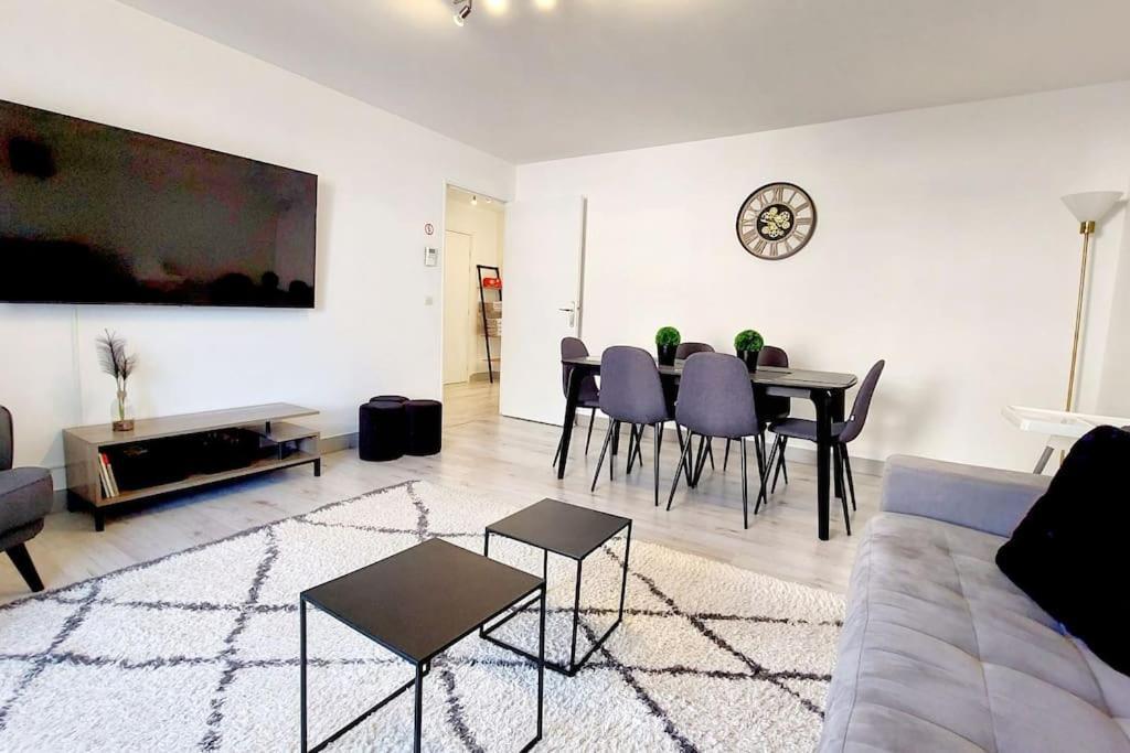 Cosy Home 2, 2 Chambres, 6 Personnes, 3 Min Gare, Parking Cergy Ngoại thất bức ảnh