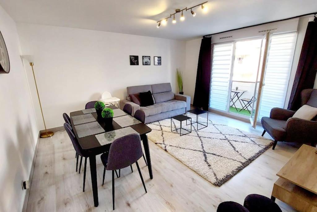 Cosy Home 2, 2 Chambres, 6 Personnes, 3 Min Gare, Parking Cergy Ngoại thất bức ảnh